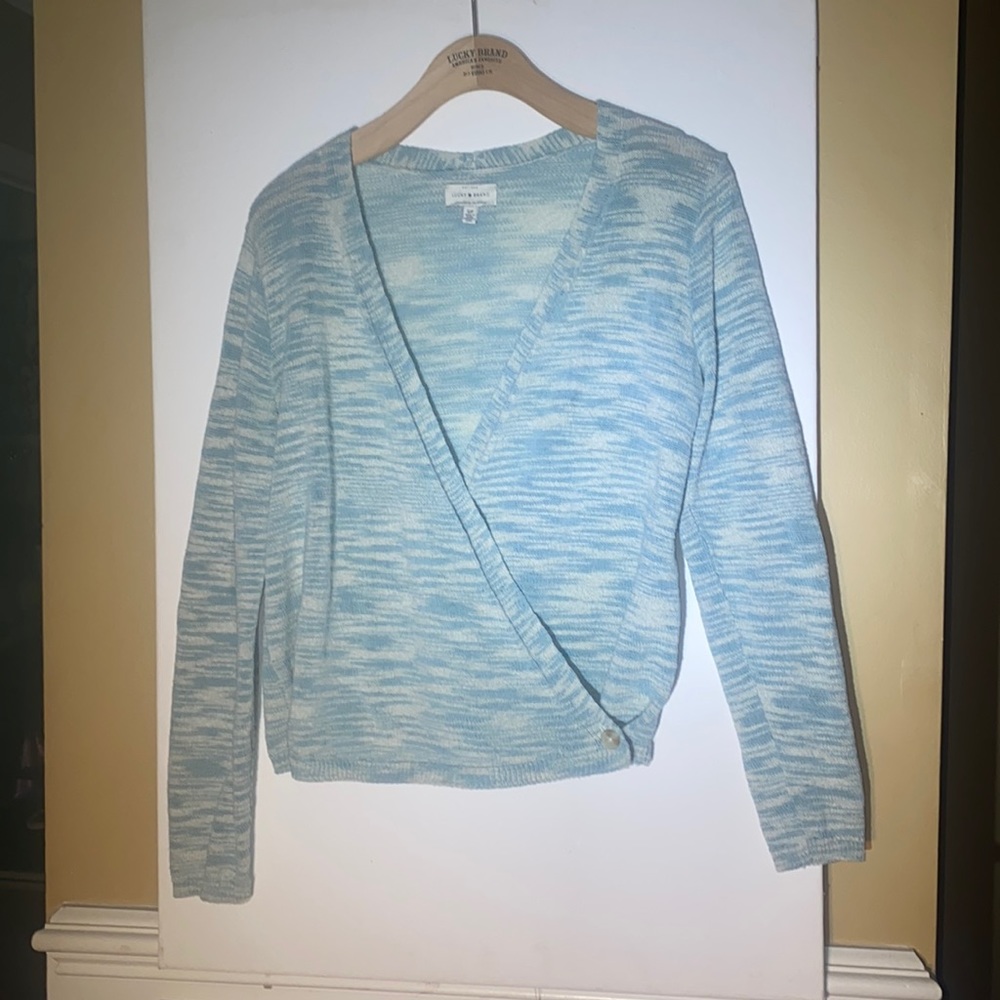 Lucky Brand light weight wrap sweater